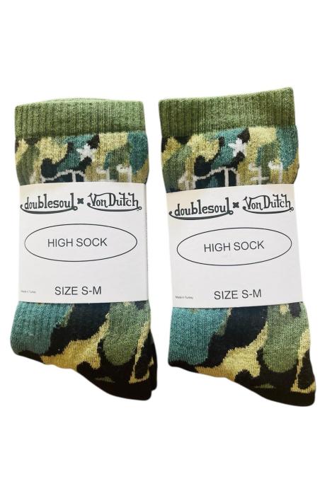 Sosete UNISEX,Talpa flausata , Culoare verde, Engros